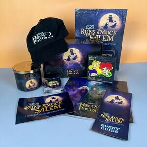 D23 Runs Amuck in Salem MA: Hocus Pocus 2: complete Halloween guest swag bag